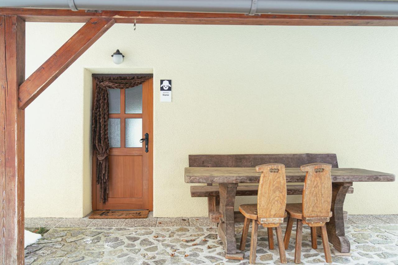 شقة Organic Tourist Farm Pri Plajerju ترينتا المظهر الخارجي الصورة